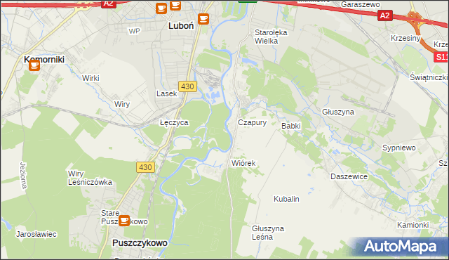 mapa Kątnik, Kątnik na mapie Targeo