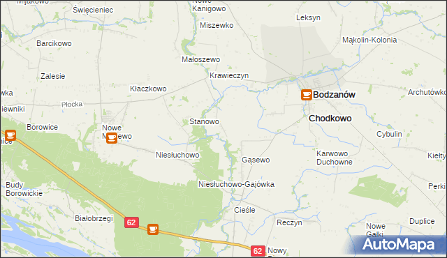 mapa Osmolinek, Osmolinek na mapie Targeo