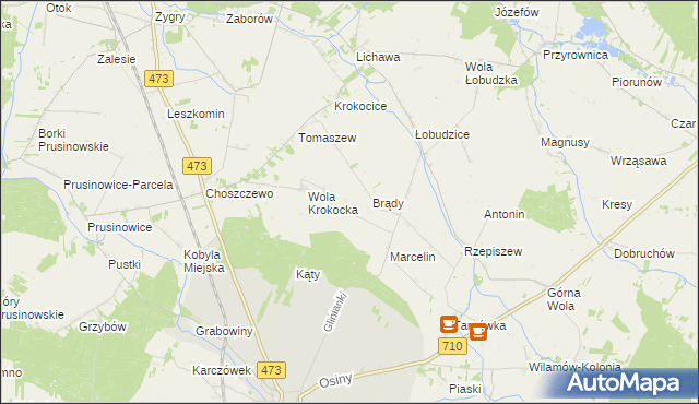 mapa Rzeszówka, Rzeszówka na mapie Targeo