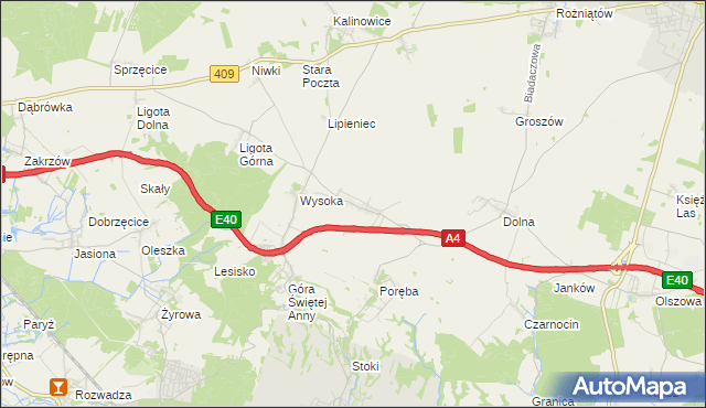 mapa Kadłubiec, Kadłubiec na mapie Targeo