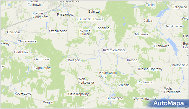 mapa Rdułtowice, Rdułtowice na mapie Targeo