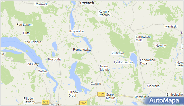 mapa Przystajne, Przystajne na mapie Targeo