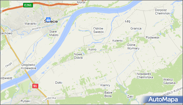 mapa Górne Wymiary, Górne Wymiary na mapie Targeo