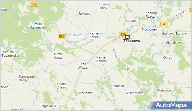 mapa Kamień Kotowy, Kamień Kotowy na mapie Targeo