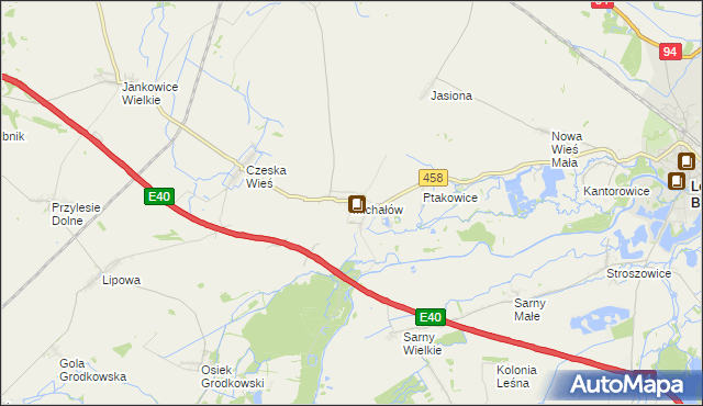 mapa Michałów gmina Olszanka, Michałów gmina Olszanka na mapie Targeo