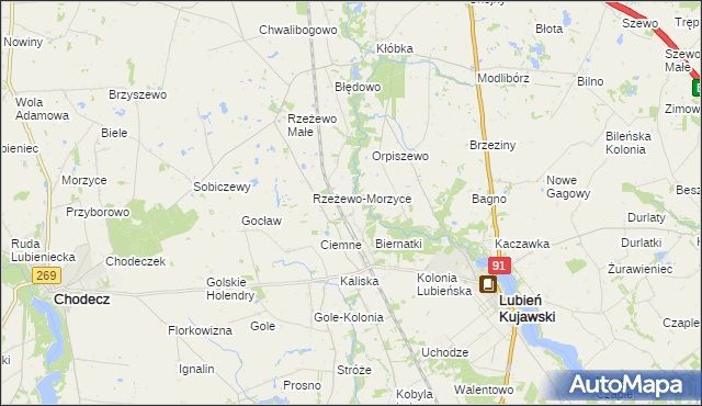 mapa Sławęckie Góry, Sławęckie Góry na mapie Targeo