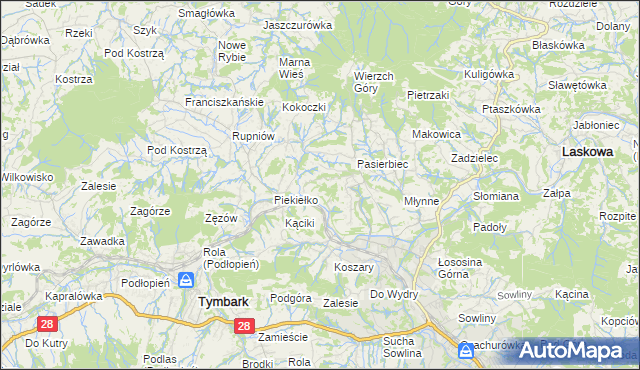 mapa Bałażówka, Bałażówka na mapie Targeo