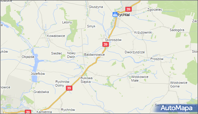 mapa Igłowice gmina Namysłów, Igłowice gmina Namysłów na mapie Targeo