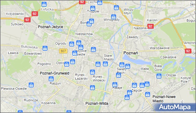 mapa Święty Marcin, Święty Marcin na mapie Targeo