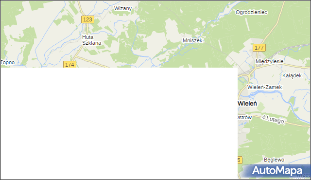 mapa Herburtowo, Herburtowo na mapie Targeo
