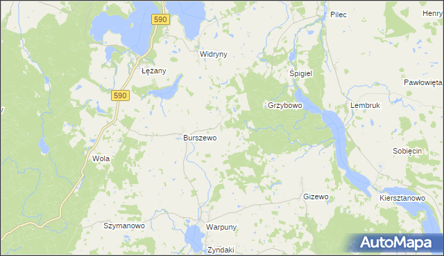 mapa Śpiglówka, Śpiglówka na mapie Targeo