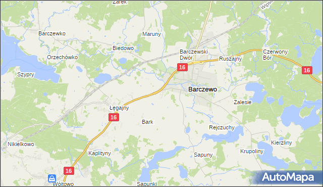 mapa Wrócikowo, Wrócikowo na mapie Targeo