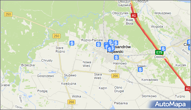 mapa Rudunki gmina Aleksandrów Kujawski, Rudunki gmina Aleksandrów Kujawski na mapie Targeo