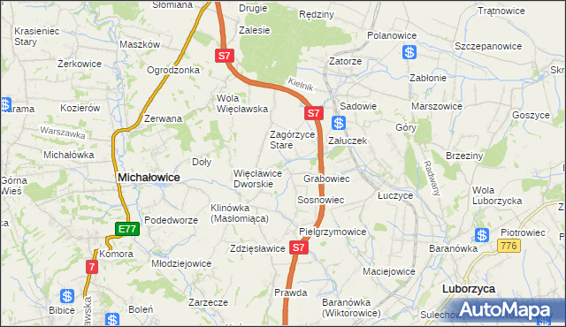 mapa Sieborowice, Sieborowice na mapie Targeo