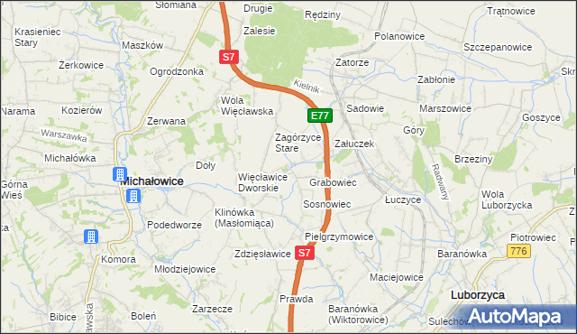 mapa Sieborowice, Sieborowice na mapie Targeo