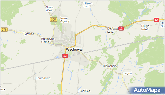 mapa Przyczyna Dolna, Przyczyna Dolna na mapie Targeo