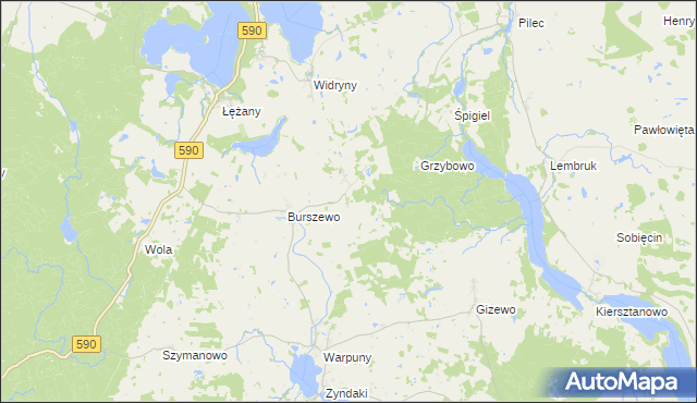 mapa Śpiglówka, Śpiglówka na mapie Targeo