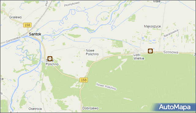 mapa Ludzisławice, Ludzisławice na mapie Targeo