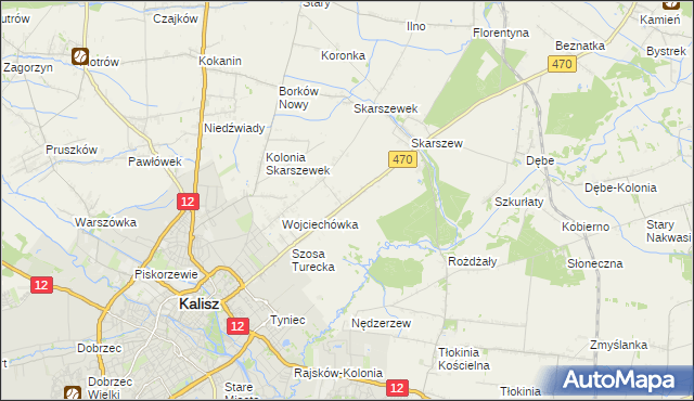 mapa Pólko gmina Żelazków, Pólko gmina Żelazków na mapie Targeo