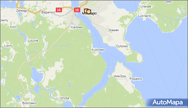 mapa Śniardewno, Śniardewno na mapie Targeo