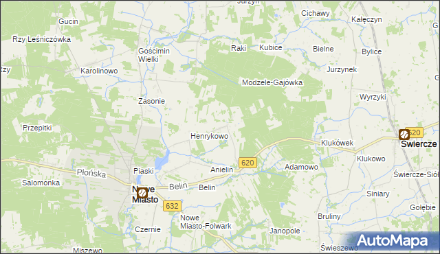 mapa Wólka Szczawińska, Wólka Szczawińska na mapie Targeo