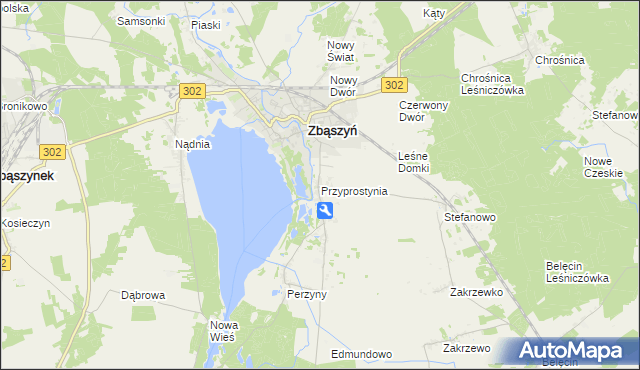 mapa Przyprostynia, Przyprostynia na mapie Targeo