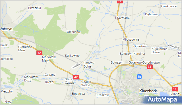 mapa Smardy Górne, Smardy Górne na mapie Targeo