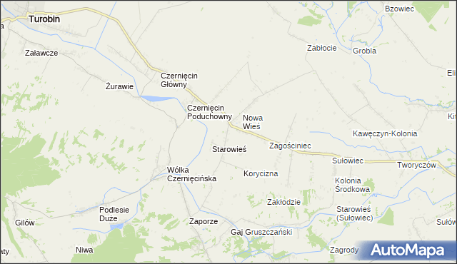 mapa Gruszka Zaporska, Gruszka Zaporska na mapie Targeo