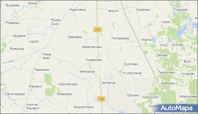 mapa Tomisławice gmina Wierzbinek, Tomisławice gmina Wierzbinek na mapie Targeo