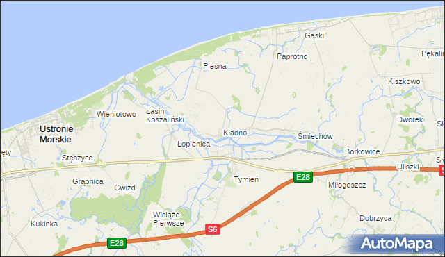 mapa Kładno, Kładno na mapie Targeo