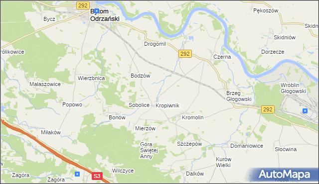 mapa Wiekowice gmina Żukowice, Wiekowice gmina Żukowice na mapie Targeo