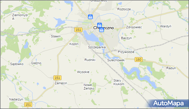 mapa Gostyczyn, Gostyczyn na mapie Targeo