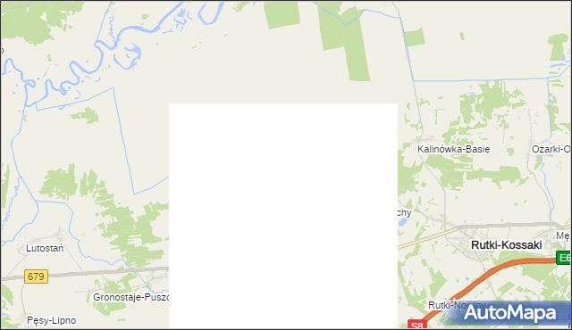 mapa Kossaki-Falki, Kossaki-Falki na mapie Targeo