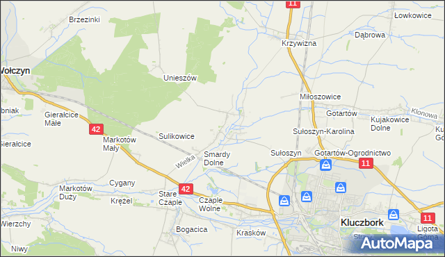 mapa Smardy Górne, Smardy Górne na mapie Targeo