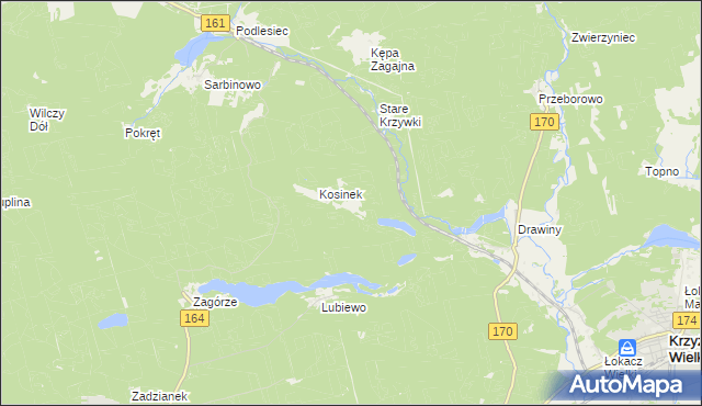 mapa Zdzieborze, Zdzieborze na mapie Targeo