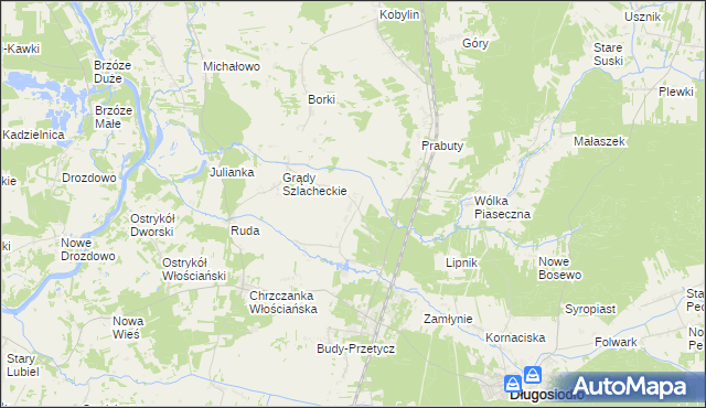 mapa Znamiączki, Znamiączki na mapie Targeo
