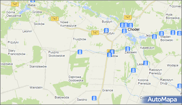 mapa Antonówka, Antonówka na mapie Targeo