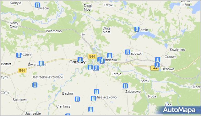 mapa Bartniczka, Bartniczka na mapie Targeo