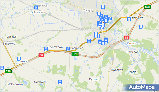 mapa Bobrowiczki, Bobrowiczki na mapie Targeo