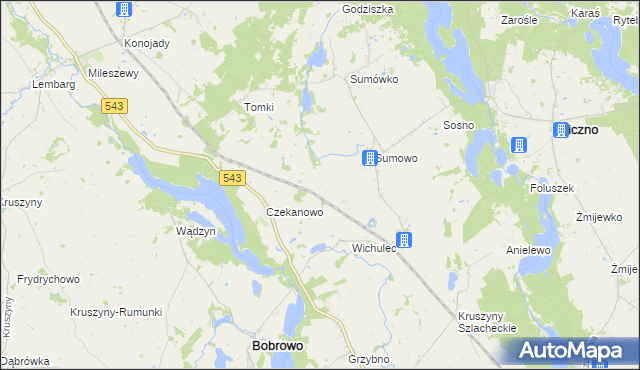 mapa Bogumiłki, Bogumiłki na mapie Targeo