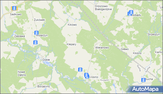 mapa Boleszkowice gmina Grzmiąca, Boleszkowice gmina Grzmiąca na mapie Targeo