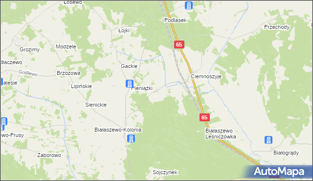 mapa Brzozowa Wólka, Brzozowa Wólka na mapie Targeo