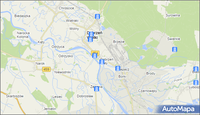 mapa Dobrzeń Mały, Dobrzeń Mały na mapie Targeo