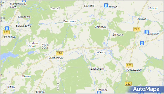 mapa Domachowo gmina Trąbki Wielkie, Domachowo gmina Trąbki Wielkie na mapie Targeo