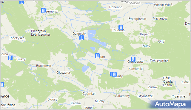 mapa Fajum, Fajum na mapie Targeo