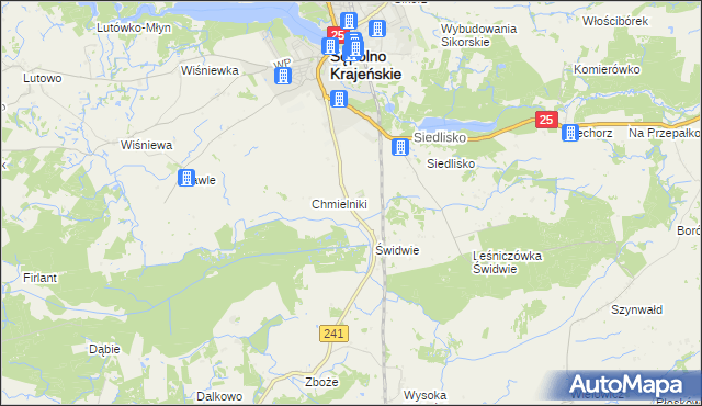 mapa Grochowiec, Grochowiec na mapie Targeo