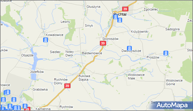 mapa Igłowice gmina Namysłów, Igłowice gmina Namysłów na mapie Targeo