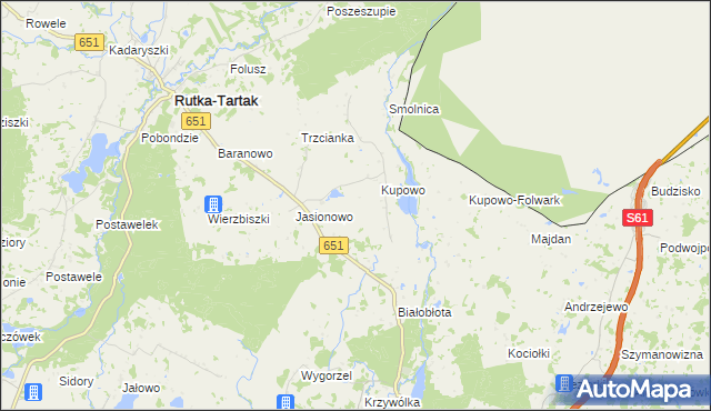 mapa Ignatowizna, Ignatowizna na mapie Targeo