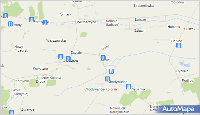 mapa Jurów, Jurów na mapie Targeo