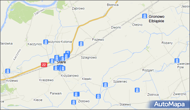 mapa Kikojty, Kikojty na mapie Targeo